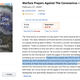 Amazon screenshot of a book claiming prayer prevents coronavirus.